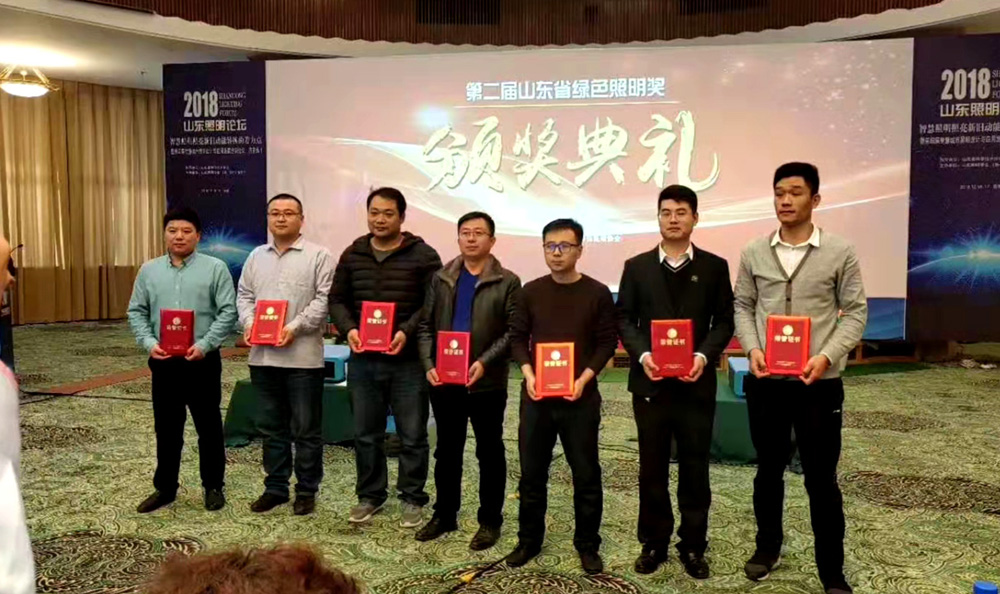 第二屆山東省綠色照明獎活動(dòng)中我司榮獲三項榮譽(yù)(圖3)
